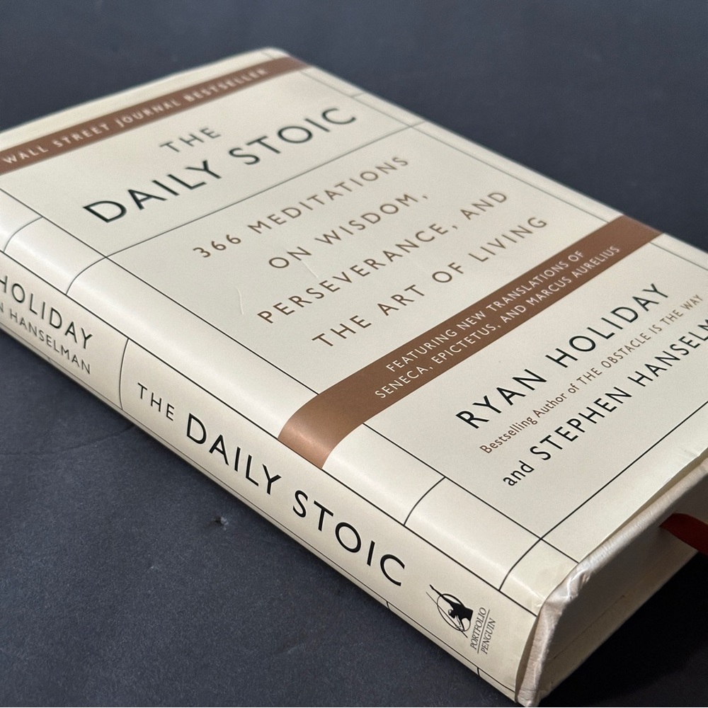The Daily Stoic by Ryan Holiday | Self-Help, Philosophy | Hardcover Book - Picture 5 of 11